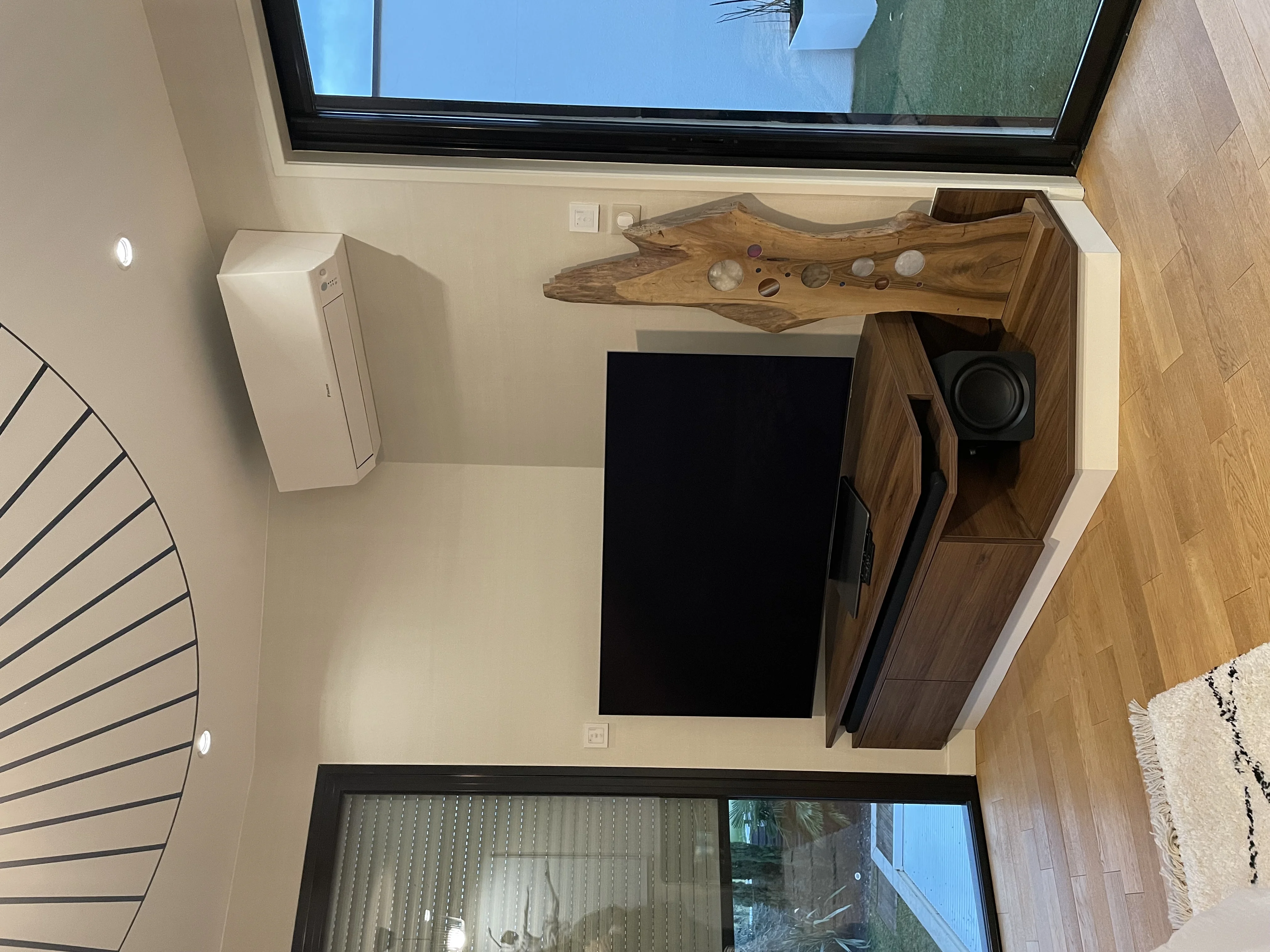 Meuble TV d'angle