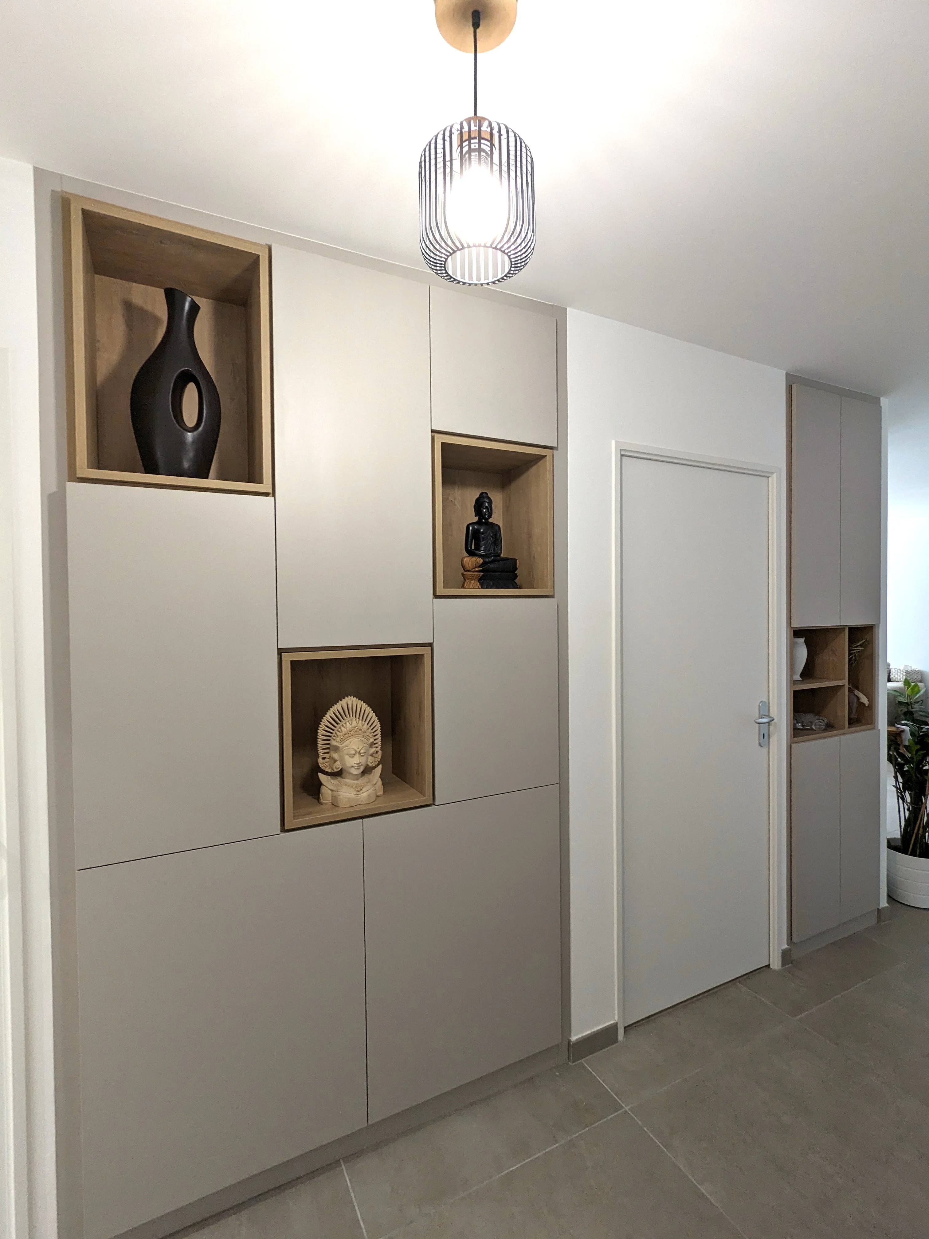 2 meubles d'entrée