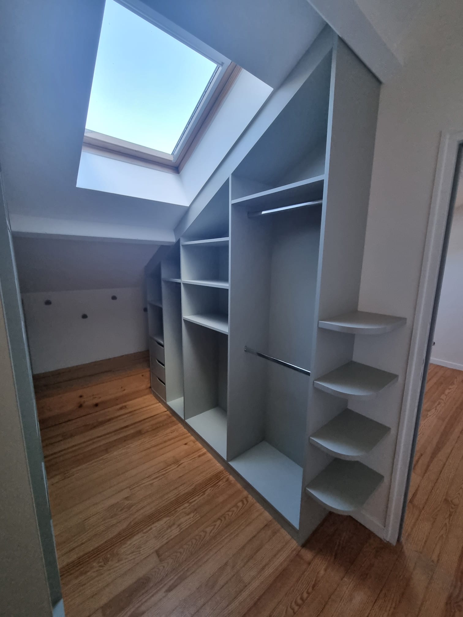 Dressing sous pente