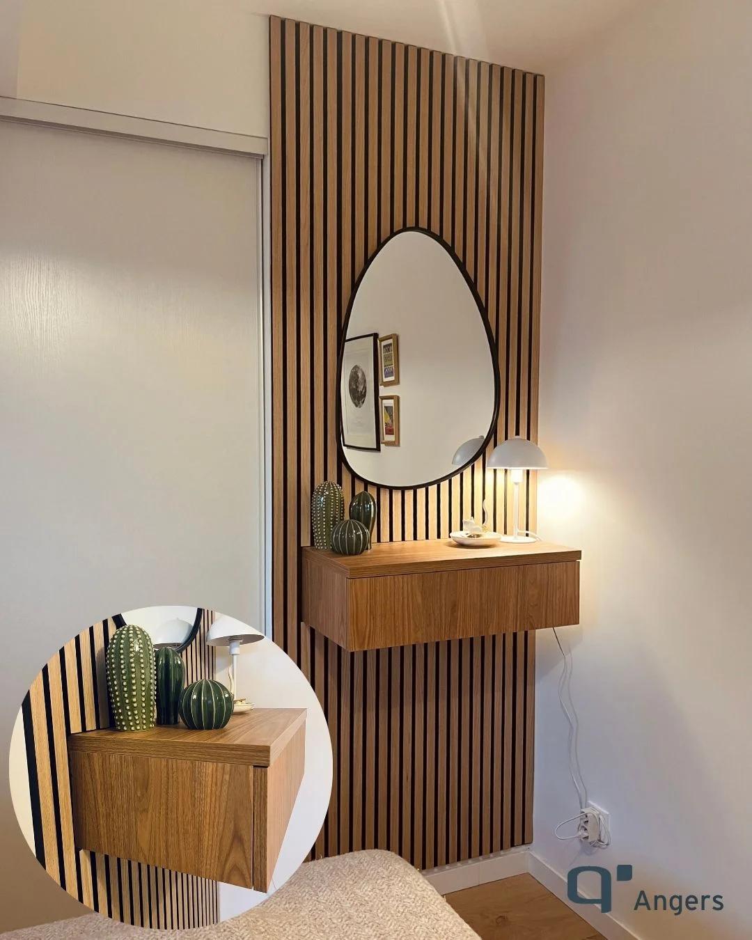 ✨ Une coiffeuse qui devient un véritable élément décoratif ✨