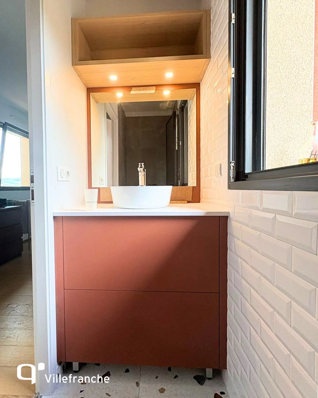 ✨ Une salle de bain sur mesure installée à Anse