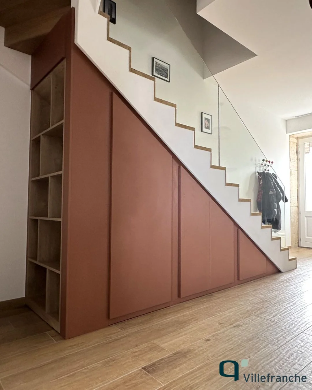 🔸 Pose d'un sous escalier à Denicé