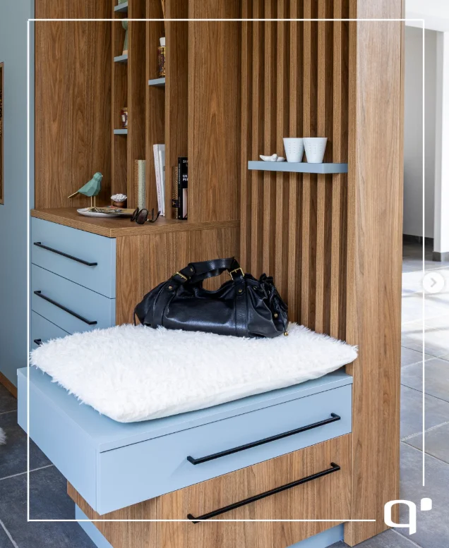 Meuble d’entrée sur mesure à Arras – Élégance, confort et modernité signés Quadro