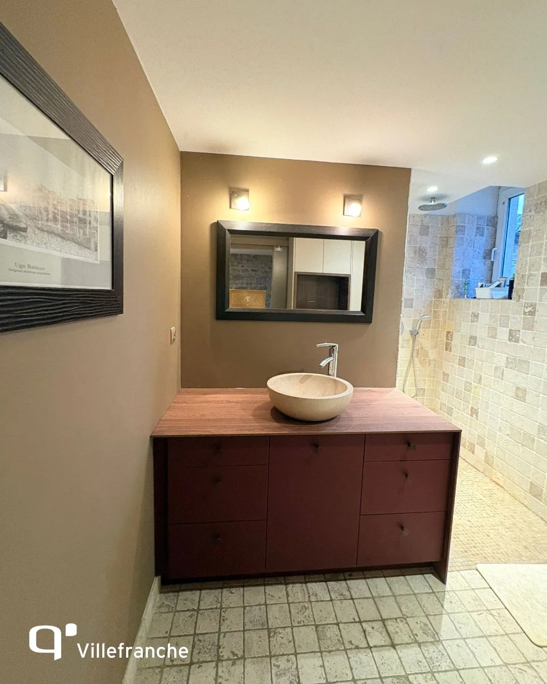 ✨ Pose d'un meuble salle de bain à Lucenay