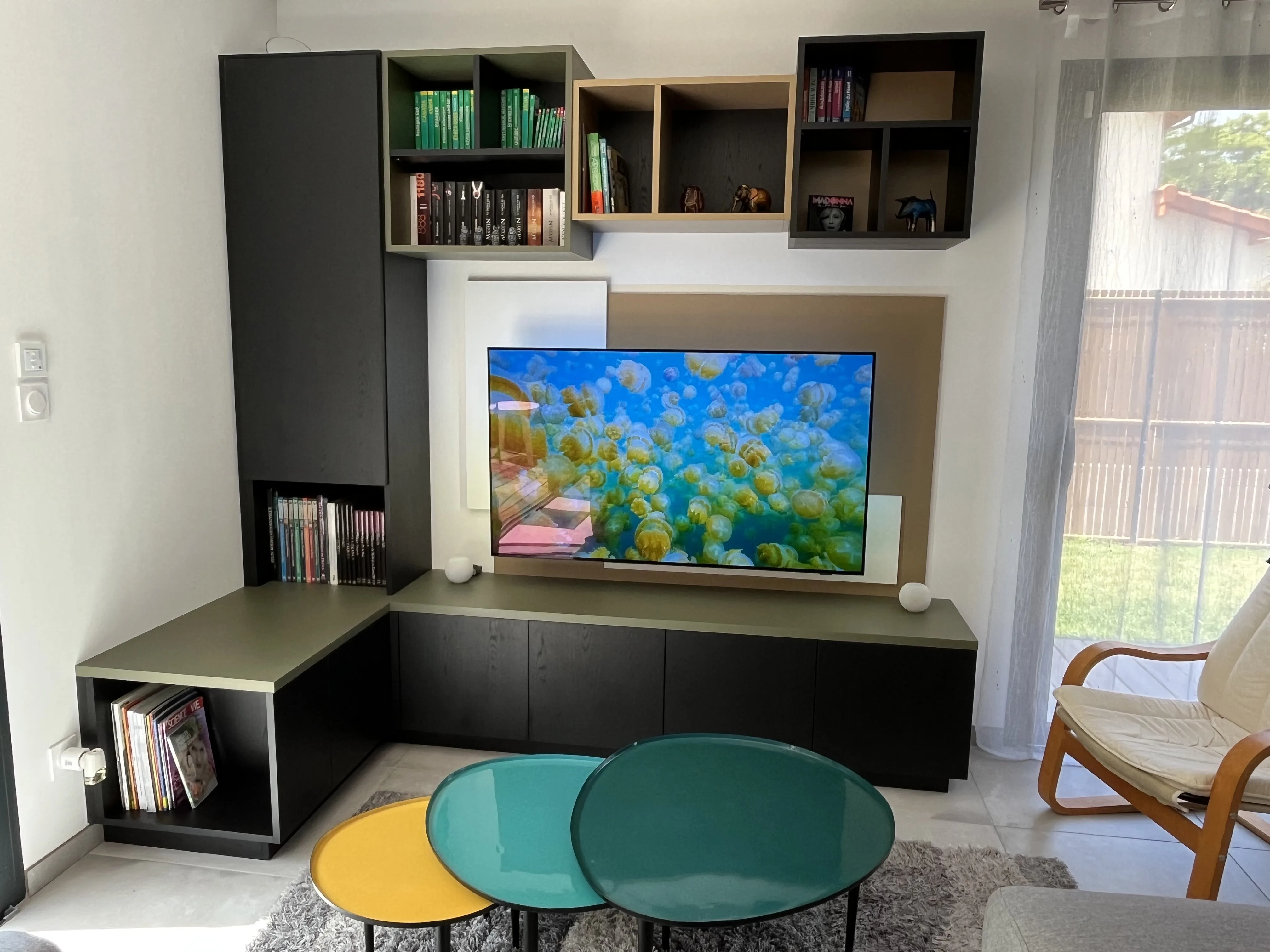Meuble Tv en angle