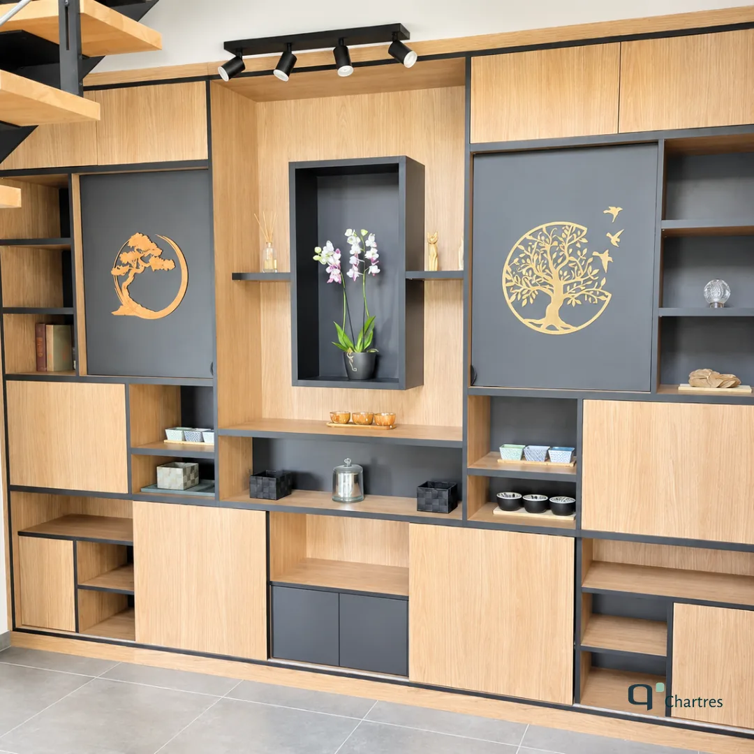 Bibliothèque sur-mesure : Laissez entrer l’élégance dans votre intérieur avec Quadro Chartres