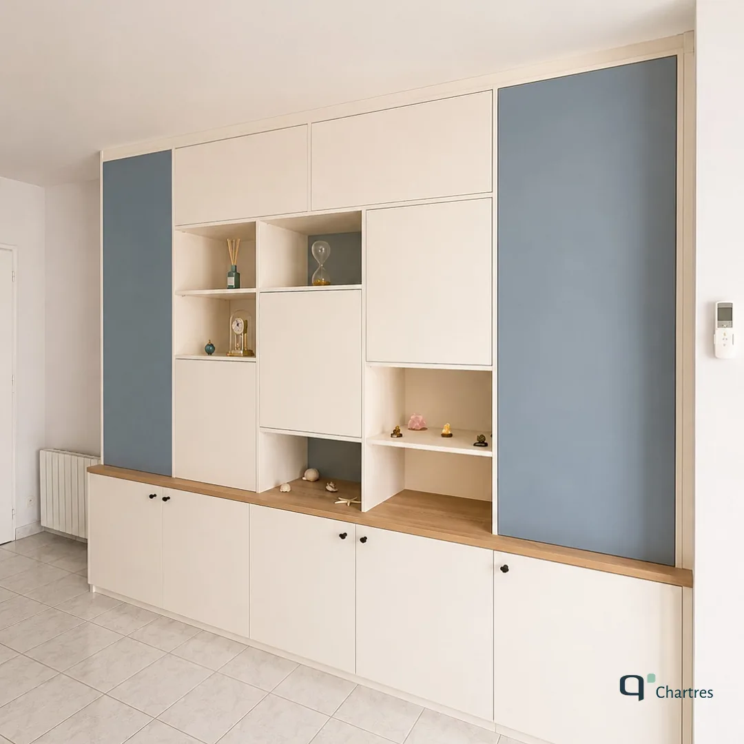 Buffet sur-mesure : l'élégance du rangement signée Quadro Chartres
