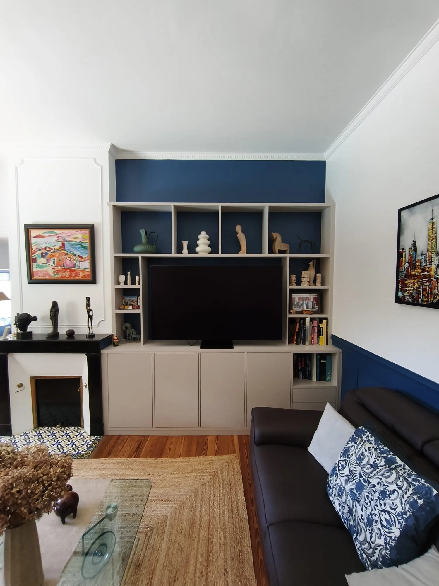 Meuble TV bibliothèque