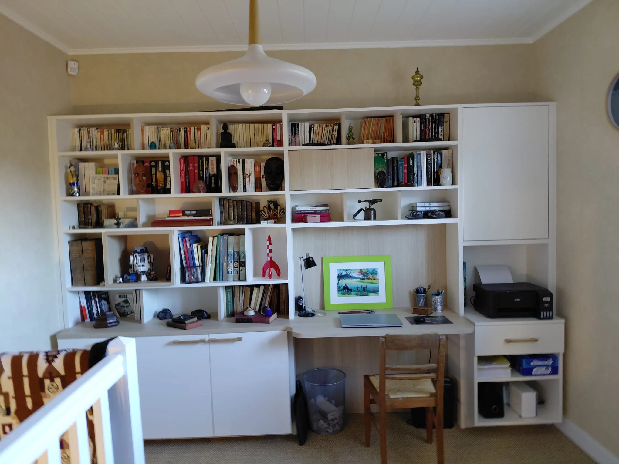 Bibliothèque bureau